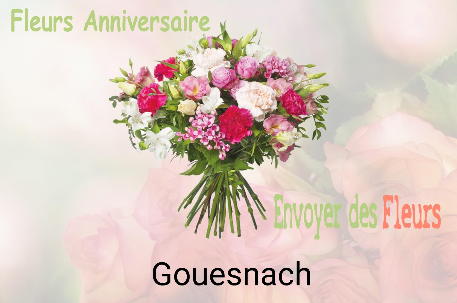 Bouquet de fleurs d’anniversaire livré à Gouesnach